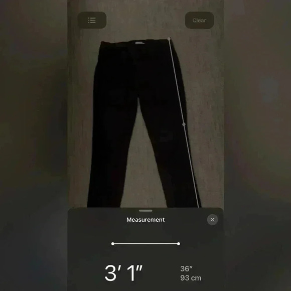 DAILY RITUAL MEDIUM PULL ON BLACK JEANS - Picture 5 of 8